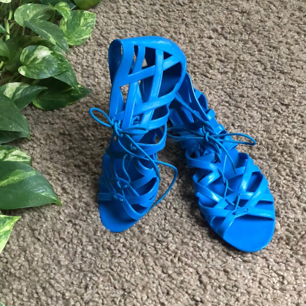 Blue Rubber Sandals💙